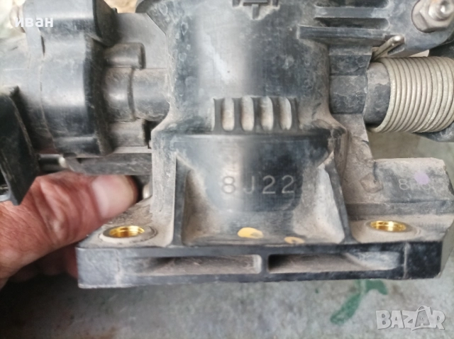 Дроселова клапа за Тойота Айго 1.0 бензин. 68 кс. 2009 год. 1KR. , снимка 3 - Части - 51675677