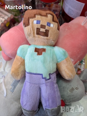 Нова плюшена играчка Майнкрафт Стийв