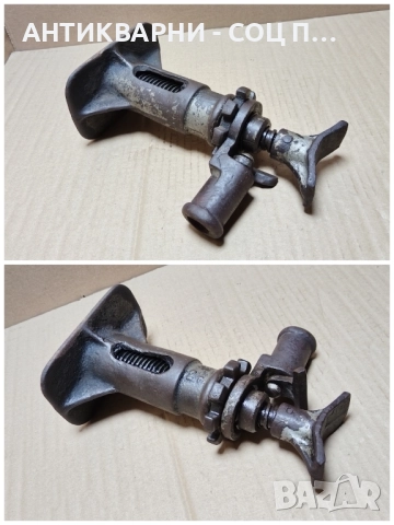 Стар Соц Винтов Крик / До 2 Тона / 4 кг., снимка 5 - Антикварни и старинни предмети - 52471156