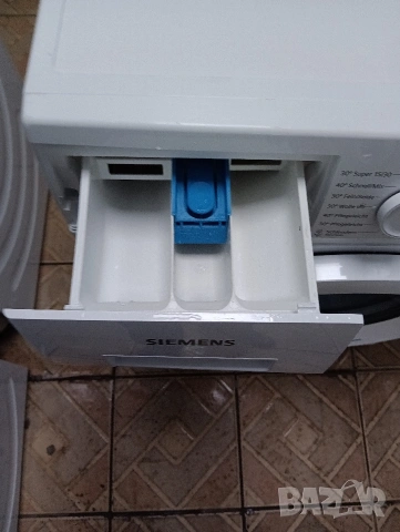 Като нова пералня Сименс Siemens IQ 300 IQ Drive 6кг А+++ с две години гаранция!, снимка 5 - Перални - 54232864