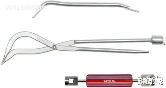 Комплект за пружини на барабанни спирачки YATO, 3 части, снимка 2 - Клещи - 49700368