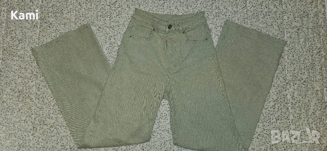 Резедави дънки на HM, размер XS/34, снимка 4 - Дънки - 51953376