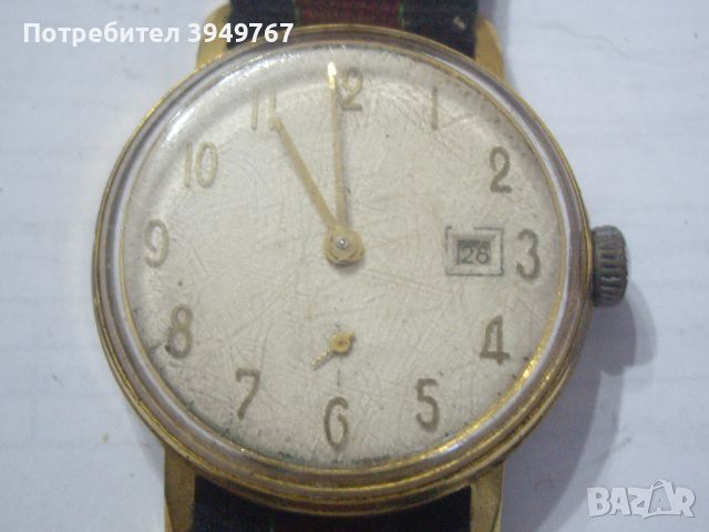 Руски позлатен часовник, снимка 2 - Мъжки - 45323192