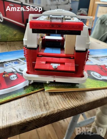 LEGO 10220 Creator Expert Volkswagen T1 Camper Van, снимка 15 - Колекции - 45637221