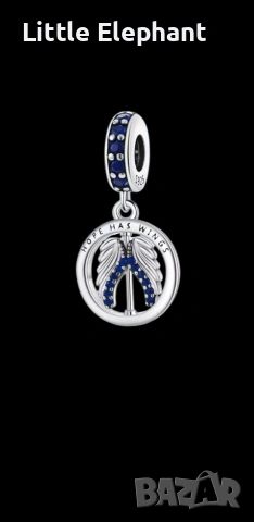 Pre order ​✨ Сребърен елемент „Криле на надеждата“ (Hope Has Wings) ✨/нов