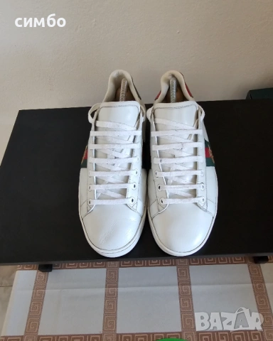 Gucci Men's Ace Sneaker , снимка 3 - Маратонки - 54240466