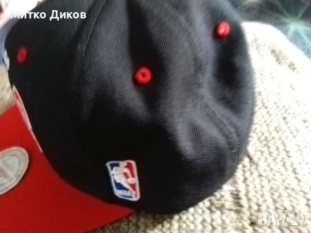 Чикаго Булс НБА баскетбол маркова бейзболна шапка на Мичел анд Несс Хардеуд Класик регулируема нова , снимка 6 - Баскетбол - 45545755