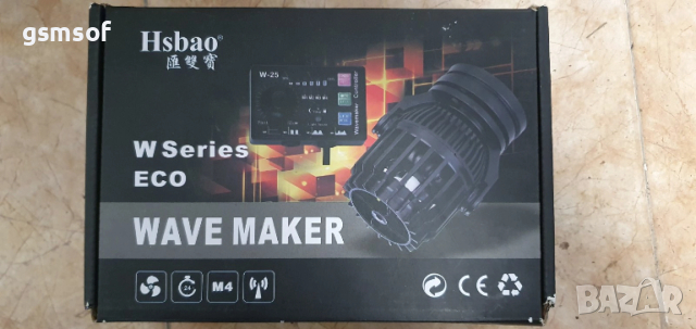 Hsbao W-10 Wave Maker 4000 л/ч – циркулационна помпа за аквариум, снимка 2 - Друга електроника - 53464764