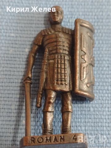Метална фигура играчка KINDER SURPRISE ROMAN 4 римски легионер рядка за КОЛЕКЦИОНЕРИ 44915, снимка 5 - Колекции - 45430860