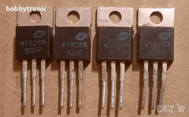 КТ829А NPN 100V, 8A, 60W Darlington мощни транзистори , снимка 1 - Друга електроника - 45124883