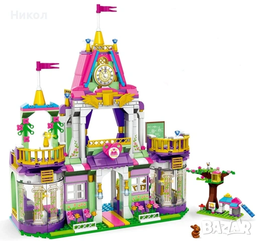 Конструктор Замък на принцеса - 687 елемента, снимка 2 - Конструктори - 53431469