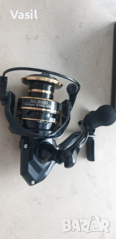 телескоп за спининг - къса транспортна дължина Макара и влакно , снимка 8 - Въдици - 53028404