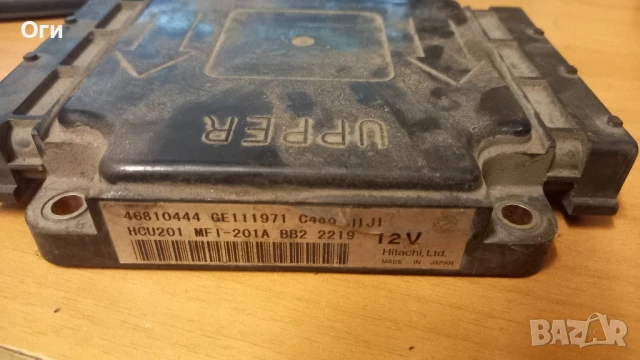 Компютър за Фиат Пунто 1.8 16V 46810444 GE111971, снимка 2 - Части - 51224678