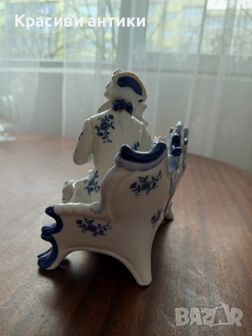 Фигура от порцелан, немска, колекционерска, красива, снимка 5 - Колекции - 52318831