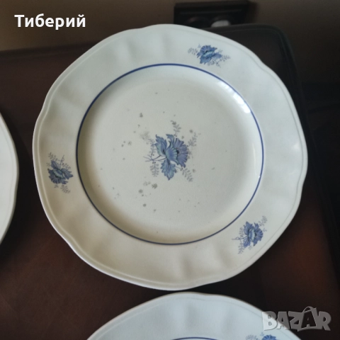 Порцеланови чинии плитки, снимка 4 - Други - 52428102