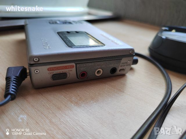 Sony MZ-R30 Minidisc recorder , снимка 3 - Аудиосистеми - 46723451