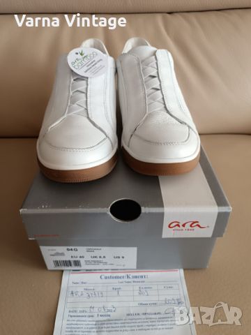 Дамски спортни бели обувки ARA., снимка 2 - Дамски ежедневни обувки - 46407662