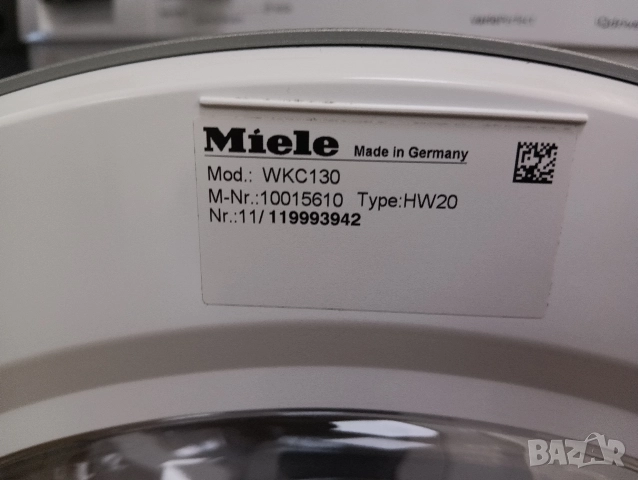Като нова пералня Миеле Miele W1 Made in Germany А+++ 8кг 2 години гаранция!, снимка 6 - Перални - 52956616