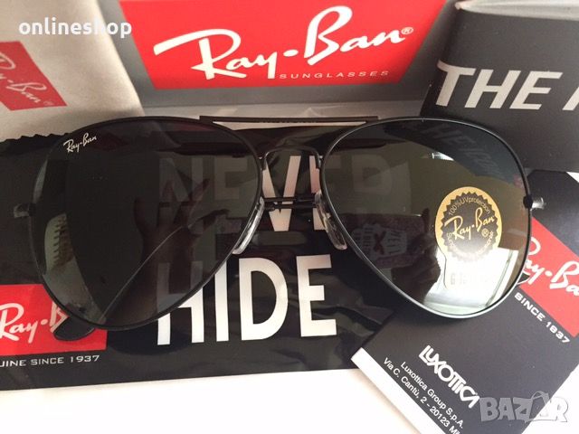 Слънчеви очила Ray Ban Aviator 3025/3026 Различни модели , снимка 12 - Слънчеви и диоптрични очила - 21640895