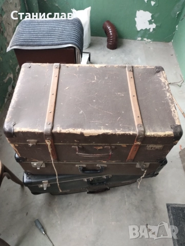 Стари куфари , снимка 2 - Куфари - 52351631