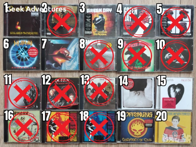 Rock/Punk Metal Music Albums CDs Оригинални Рок Пънк Музикални Дискове, снимка 2 - CD дискове - 46680866