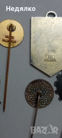 6 броя редки винтидж значки, снимка 12 - Колекции - 52416223