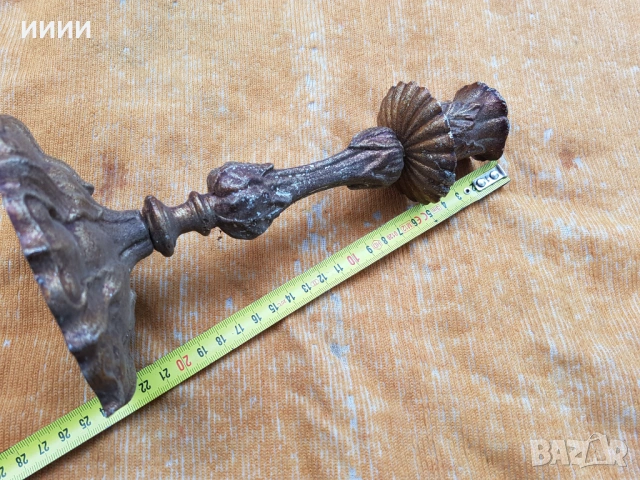 Руски свещник 50 години , снимка 4 - Антикварни и старинни предмети - 53598190