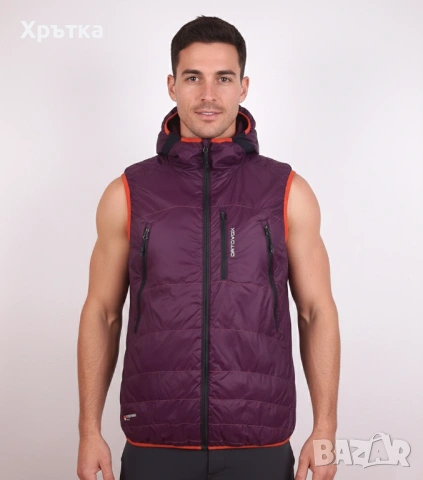 Ortovox Piz Boe Hooded Vest - Оригинален мъжки елек размер S-M, снимка 2 - Якета - 53607289