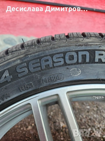 4 бр. лети джанти за АУДИ 18 ски 5/112  8j ет 35  66.5, снимка 10 - Гуми и джанти - 53539402