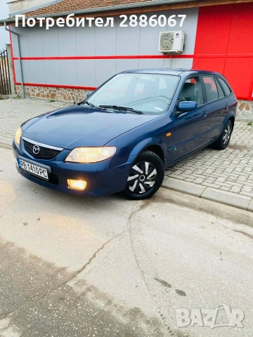 Мазда 323f 1.6 газ инж , снимка 2 - Автомобили и джипове - 53295952