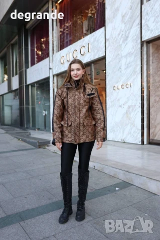 НАМАЛЕНО Дамско яке Gucci, снимка 6 - Якета - 51346563