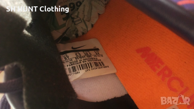 NIKE MERCURIAL X Football Boots Размер EUR 38,5 / UK 5,5 детски за футбол 75-14-S, снимка 16 - Футбол - 53115427