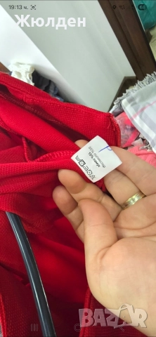 Червена рокля , снимка 4 - Рокли - 52724820