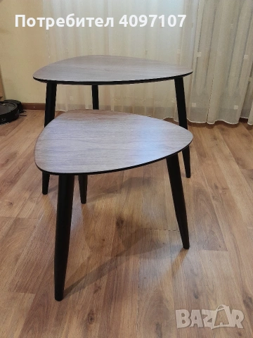 Комплект маси за кафе, снимка 2 - Маси - 53476638