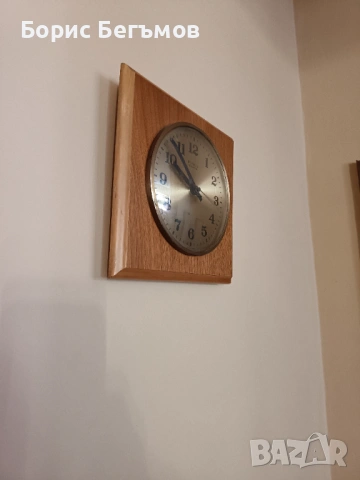 Стенен немски часовник Ваймар/WEIMAR, снимка 7 - Стенни часовници - 53824769