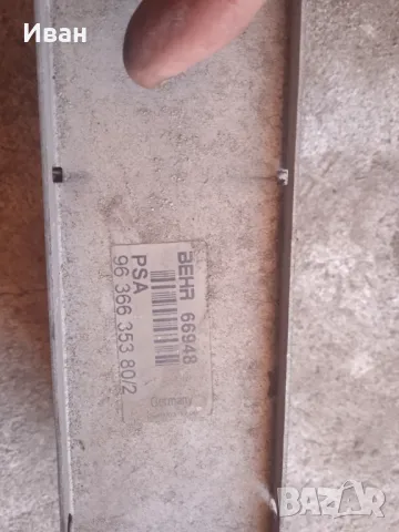 Интеркулер за Peugeot 307 2.0 HDI, снимка 2 - Части - 49894696