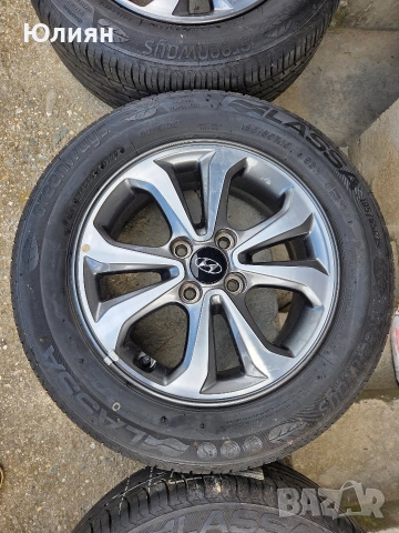 Джанти c гуми Хюндай i20 , снимка 4 - Гуми и джанти - 54173771