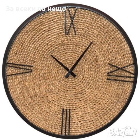 Часовник кръгъл в рустик стил, 50*50*4,5 см Код P808