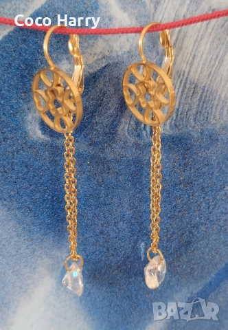 Разкошни обеци медицинска стомана , снимка 8 - Обеци - 52941815