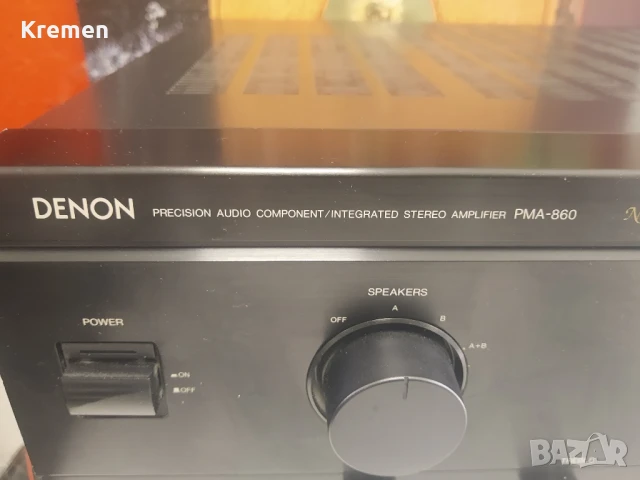 Усилвател DENON PMA-860, снимка 7 - Ресийвъри, усилватели, смесителни пултове - 50688665