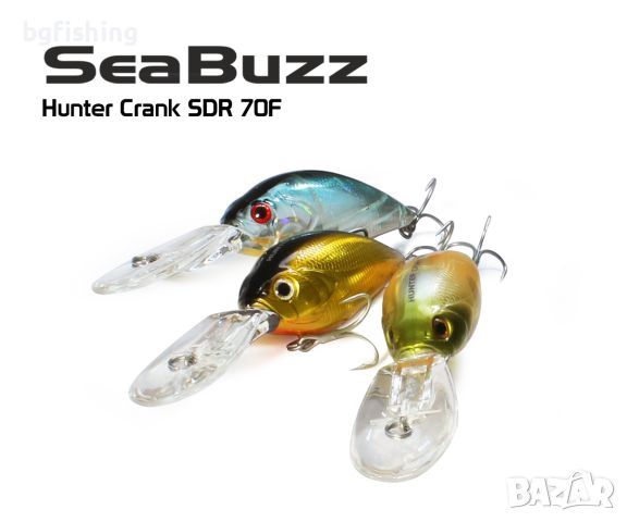 Воблер Sea Buzz Hunter Crank SDR 70F