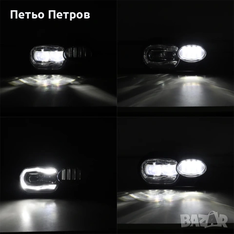 LED преден фар за мотоциклет  BMW K1200R 2005-2009 / K1300R 2010-2013, снимка 7 - Части - 52598657