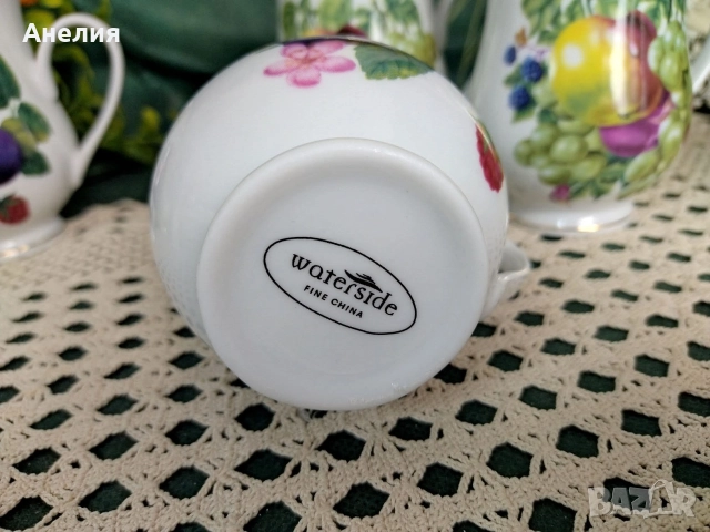 Плодни чаши, кана , чинии, снимка 8 - Чинии - 52741479