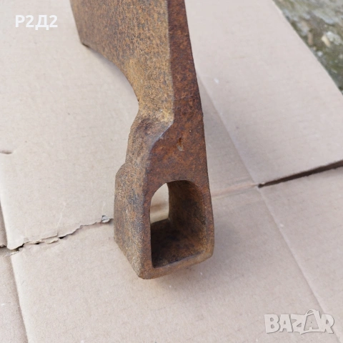 стара брадва кривица , снимка 5 - Антикварни и старинни предмети - 53617277