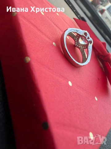 Сребърен Пръстен , снимка 4 - Пръстени - 53813874