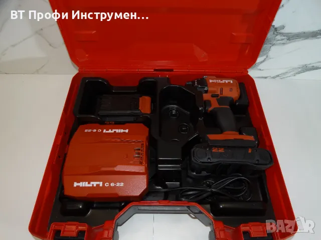 2023 - Hilti SIW 4 AT - 22 / 2 x 4.0 Ah / Nuron - Ударен гайковерт, снимка 10 - Други инструменти - 47899461