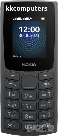 Телефон Nokia 110 2023, 4MB, 4MB, Charcoal - 1GF019FPA2L04 , снимка 2 - Nokia - 46317646
