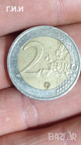 Юбилейна монета 2 евро , снимка 2 - Нумизматика и бонистика - 54083756