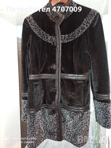 Продавам палто,, Юнона,, обличано 2пъти.Размер-XL.Цена 27 евро. 