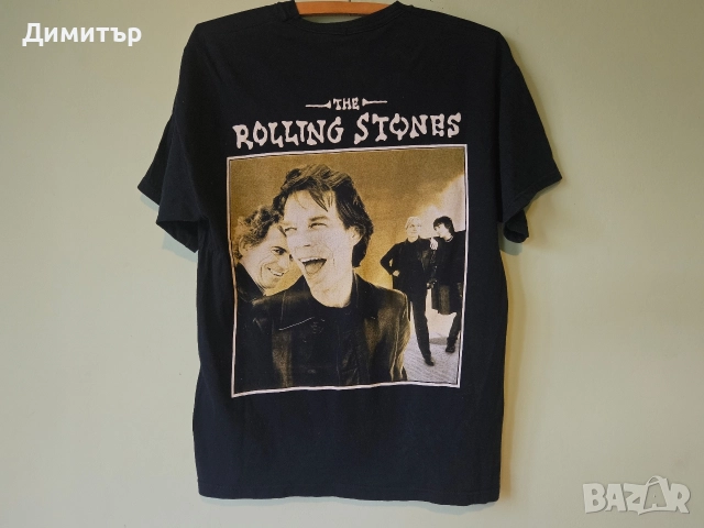 The Rolling Stones T-Shirt тениска rock band рок M музика, снимка 5 - Тениски - 52703425